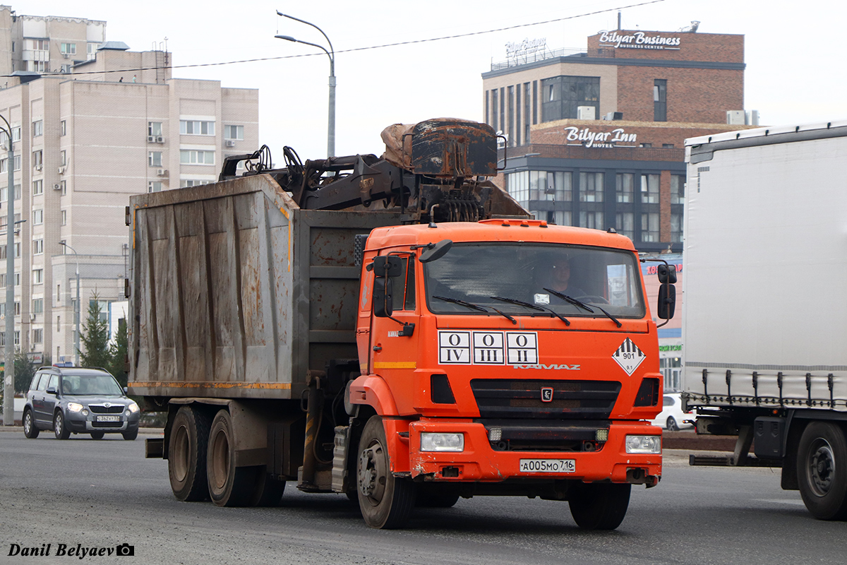 Татарстан, № А 005 МО 716 — КамАЗ-65115-L4(19)