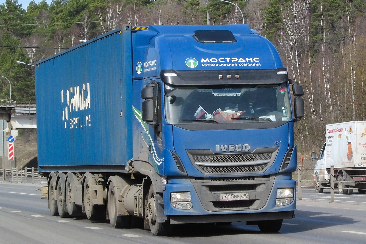 Московская область, № Н 415 НК 790 — IVECO Stralis ('2012)