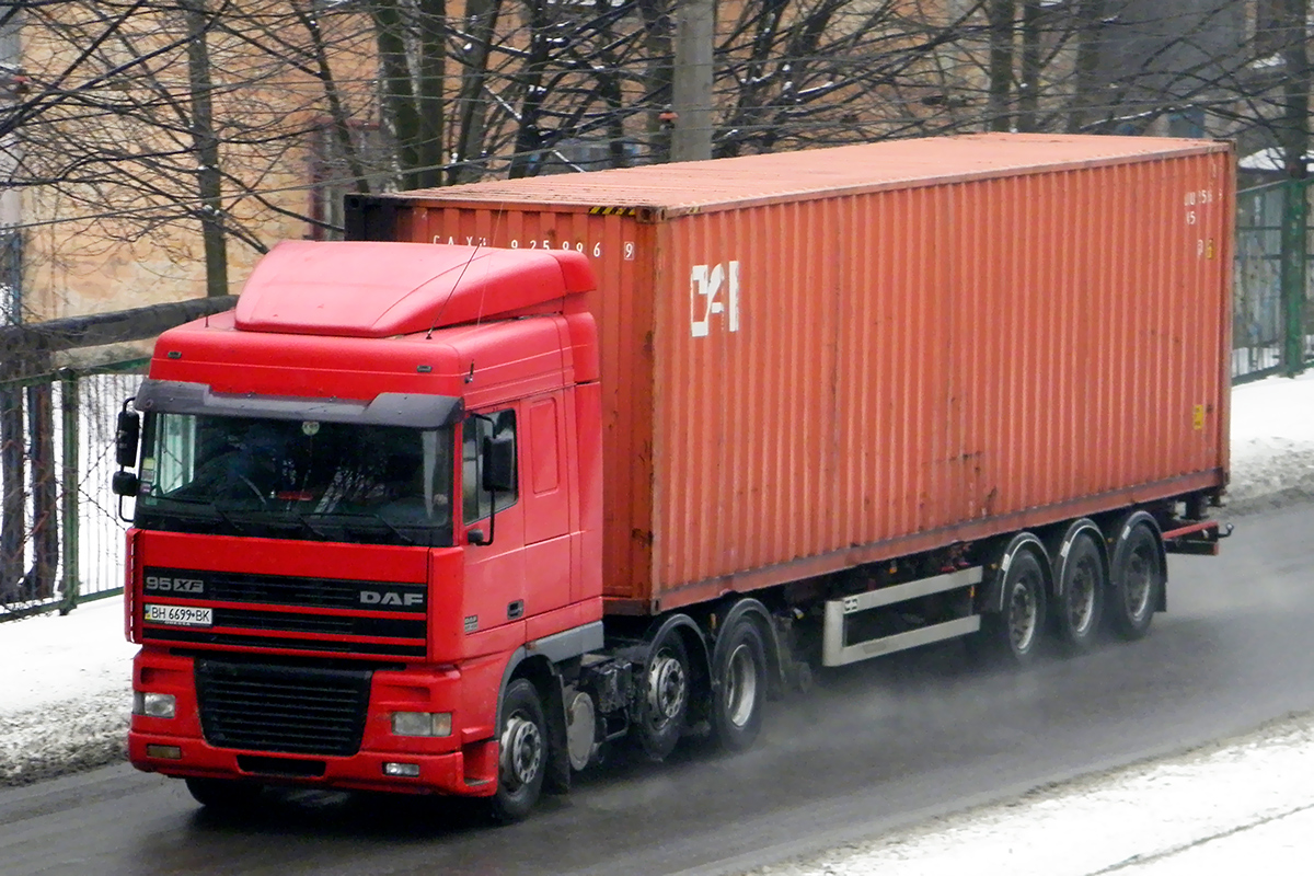 Одесская область, № ВН 6699 ВК — DAF 95XF FTG
