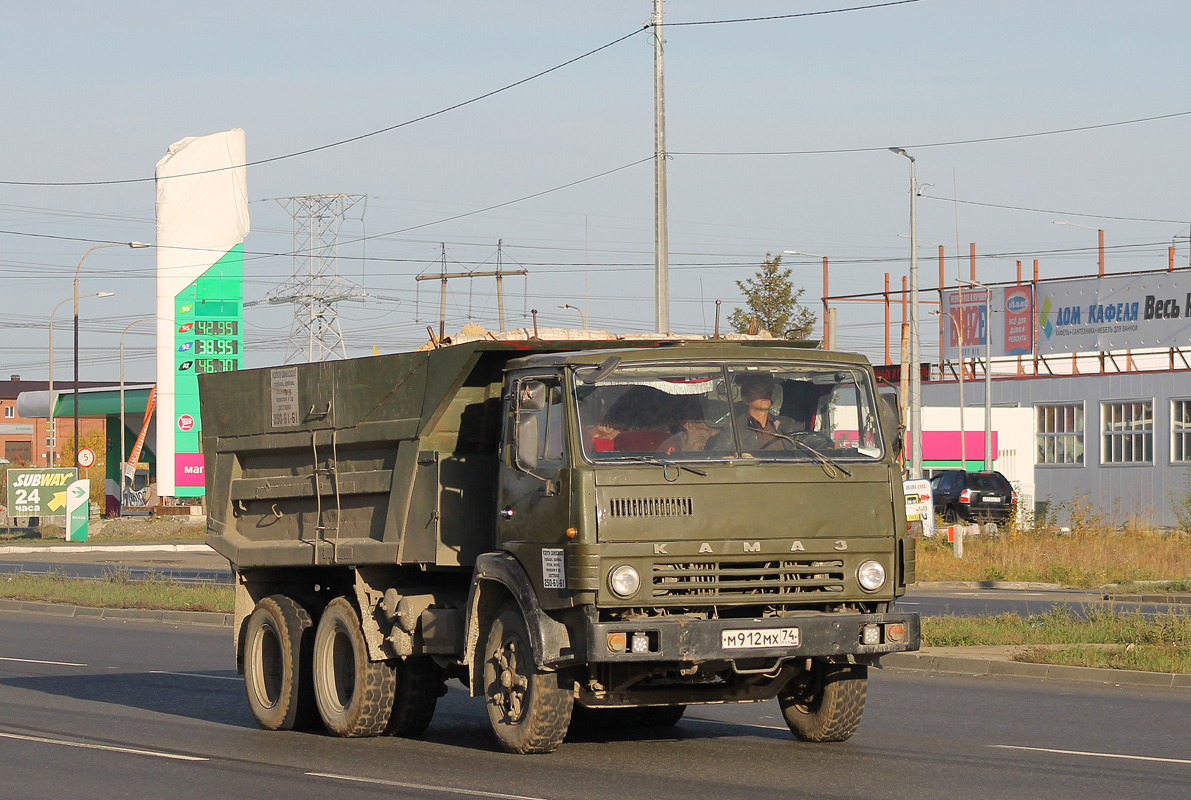 Челябинская область, № М 912 МХ 74 — КамАЗ-55111 [551110]