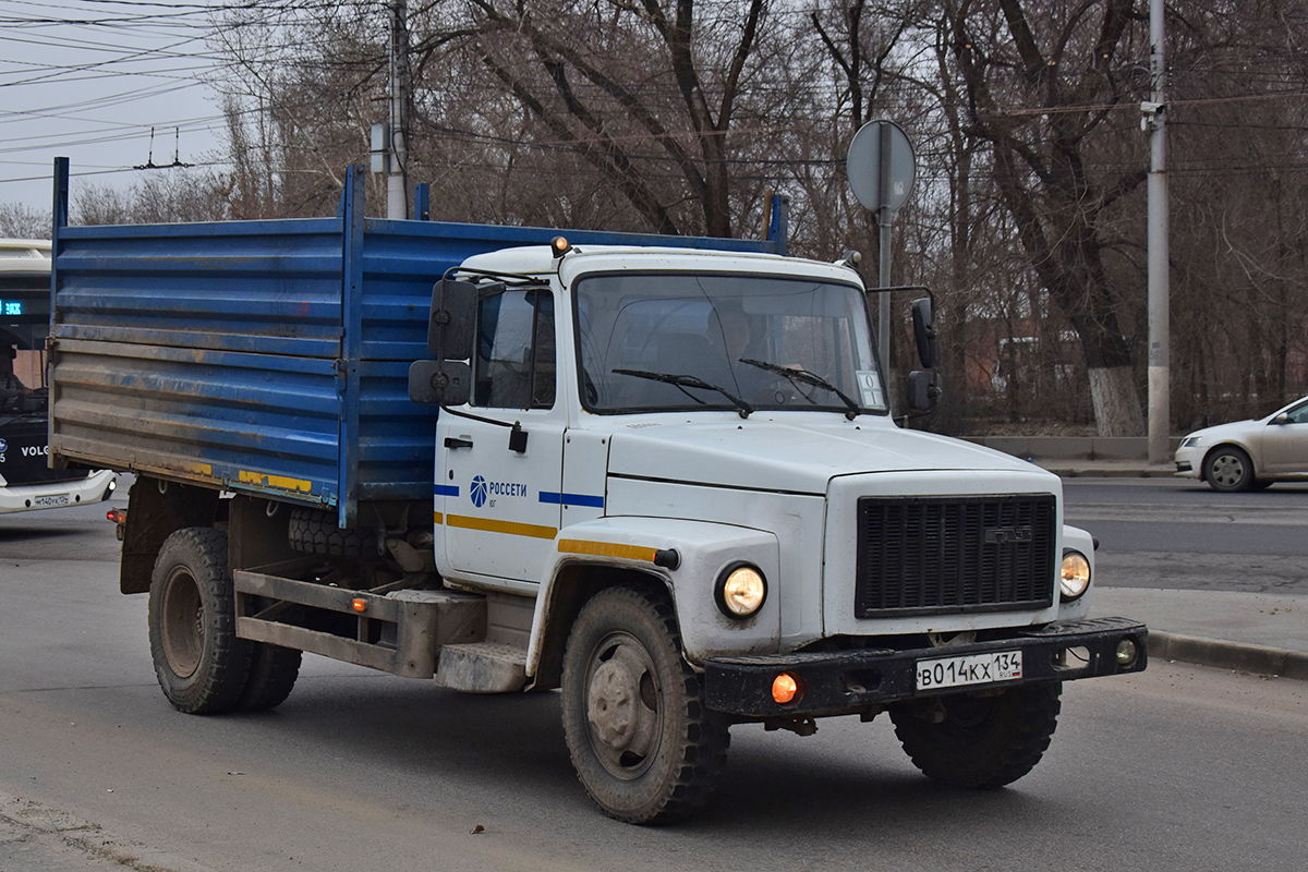 Волгоградская область, № В 014 КХ 134 — ГАЗ-3309