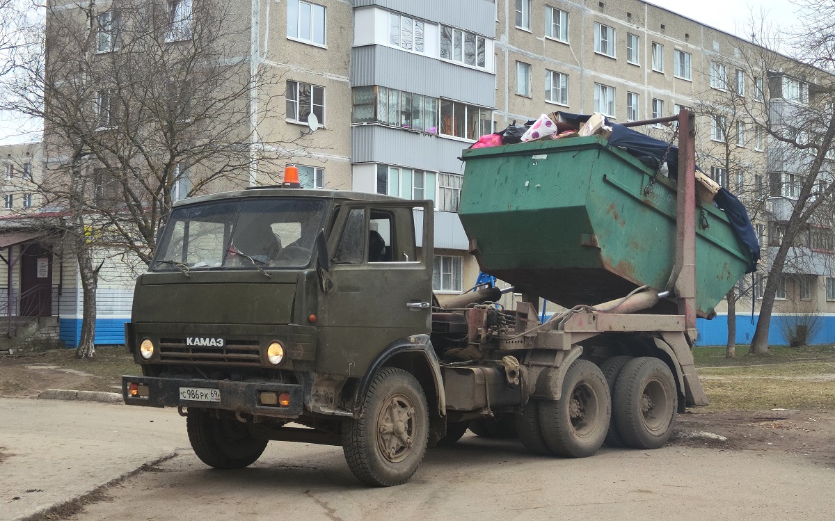 Тверская область, № С 986 РК 69 — КамАЗ-55111 [551110]