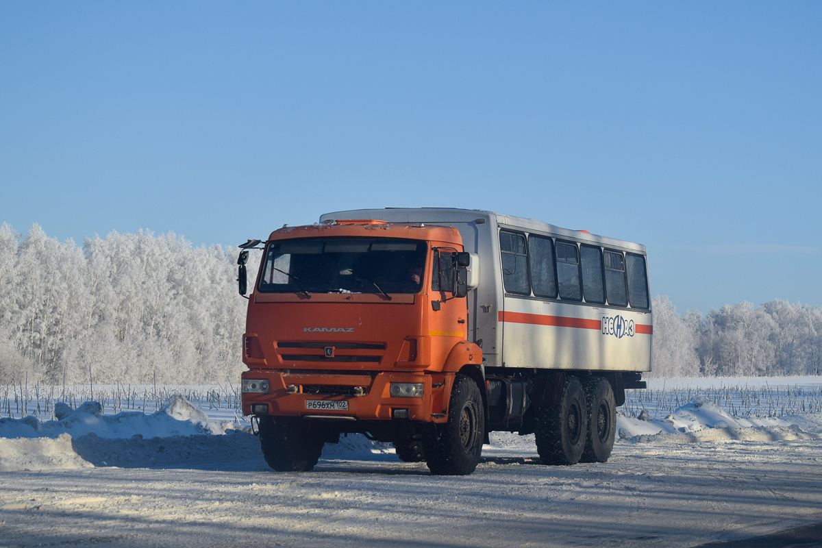 Башкортостан, № Р 696 ХМ 102 — КамАЗ-5350-42