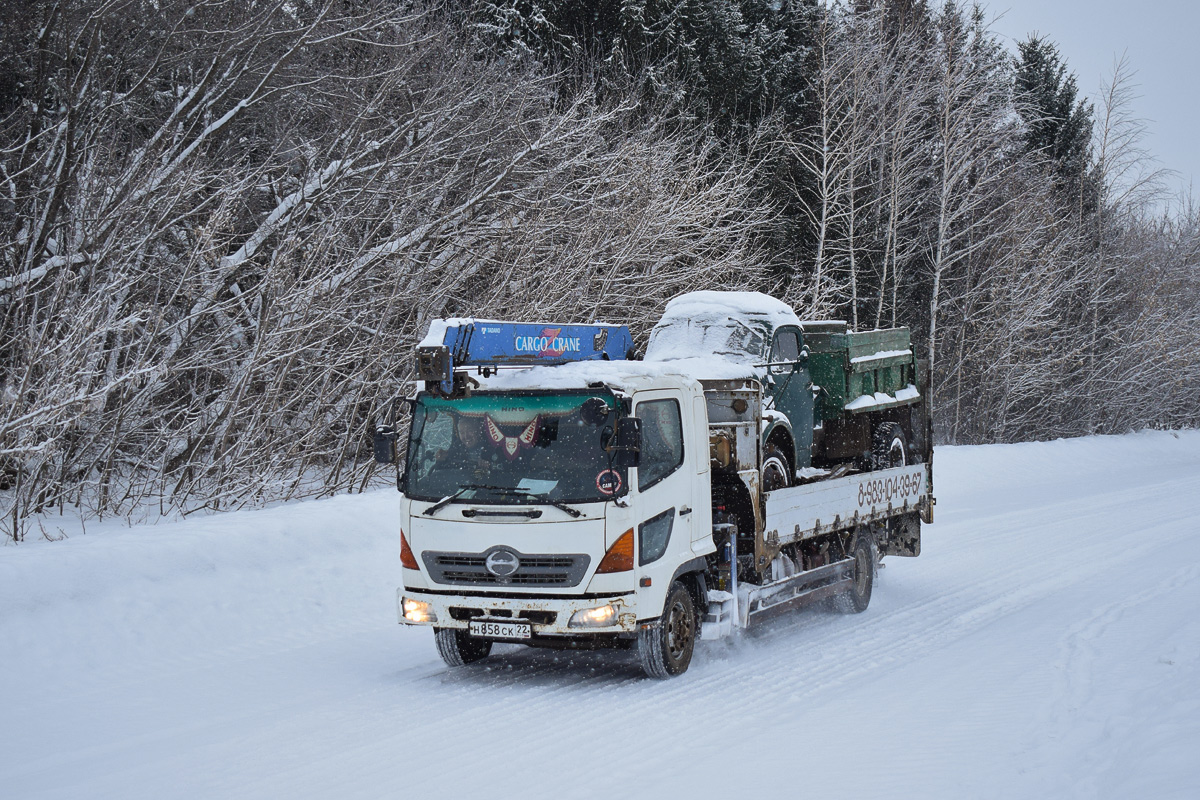 Алтайский край, № Н 858 СК 22 — Hino Ranger