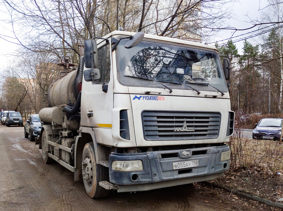 Московская область, № В 055 АУ 750 — МАЗ-5340B2