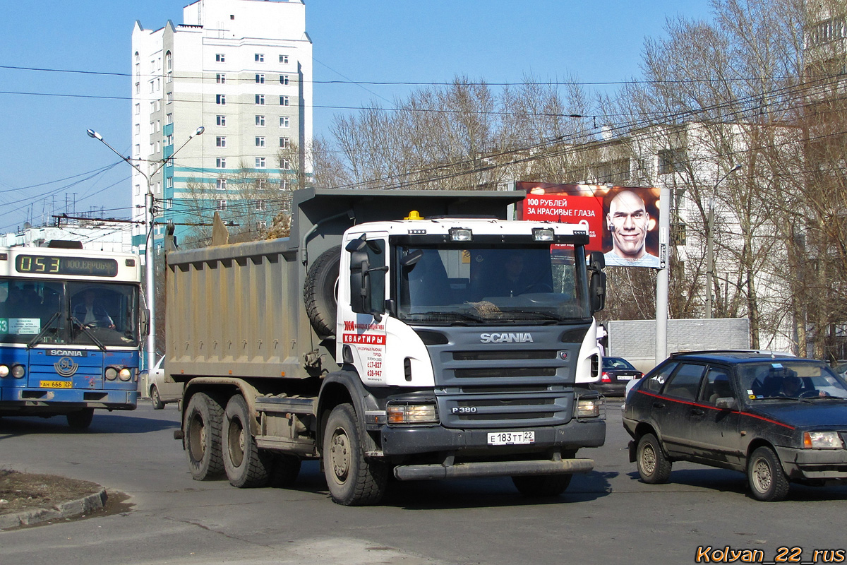 Алтайский край, № Е 183 ТТ 22 — Scania ('2004) P380