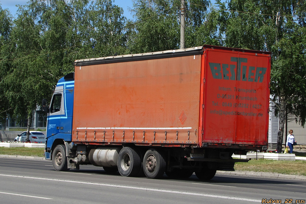 Алтайский край, № Х 811 УО 76 — Volvo ('1993) FH12.420