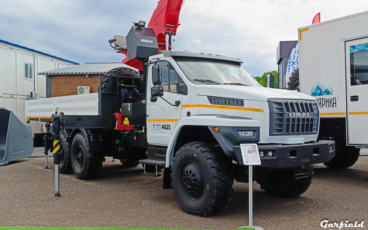 Красноярский край, № (24) Б/Н 0055 — Урал NEXT 4320-72; Красноярский край — Автомобили без номеров; Красноярский край — Новые автомобили; Кемеровская область — Уголь России и Майнинг 2024