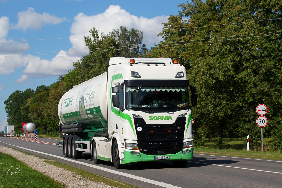 Польша, № BI 152AK — Scania ('2016) R450