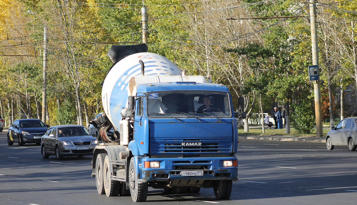 Челябинская область, № Т 980 РЕ 174 — КамАЗ-6520-61