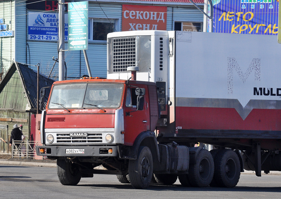 Омская область, № А 082 ХУ 155 — КамАЗ-5410