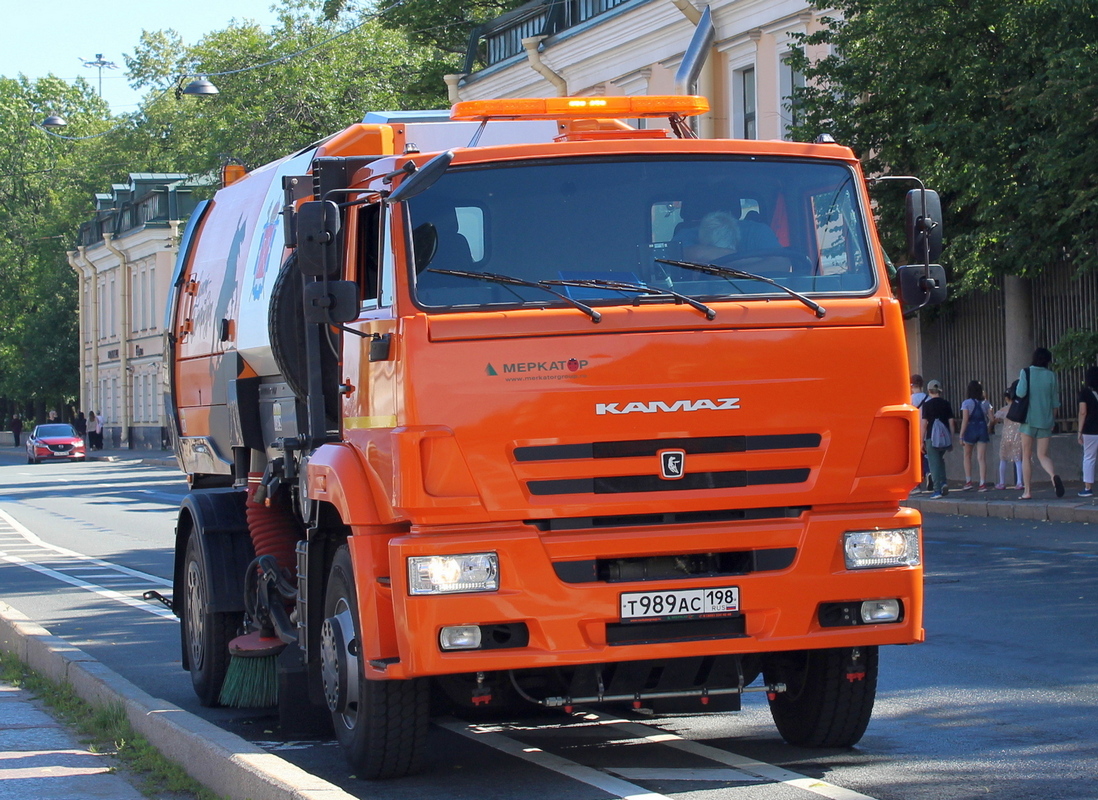 Санкт-Петербург, № Т 989 АС 198 — КамАЗ-53605 (общая модель)