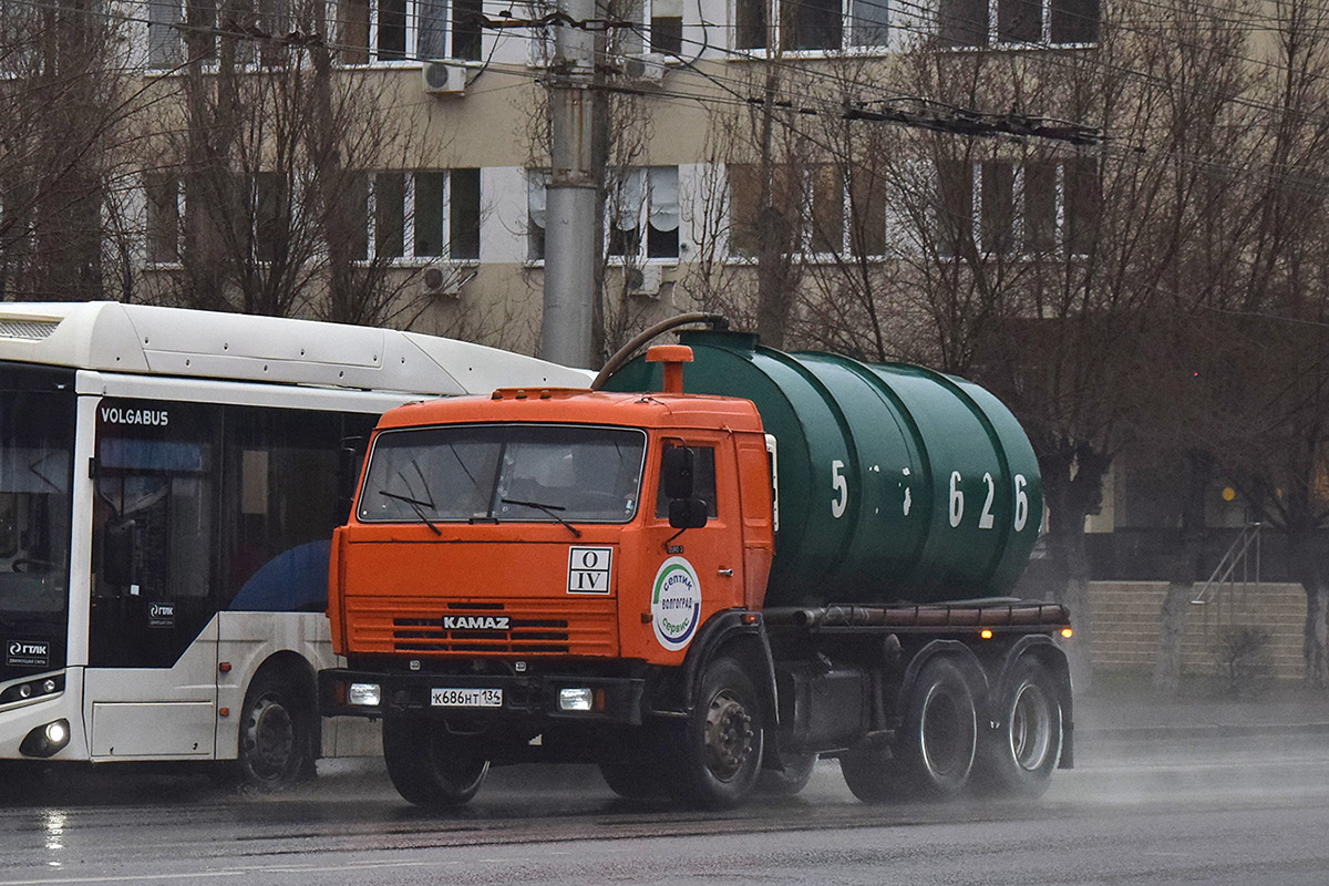 Волгоградская область, № К 686 НТ 134 — КамАЗ-54115-13 [54115N]