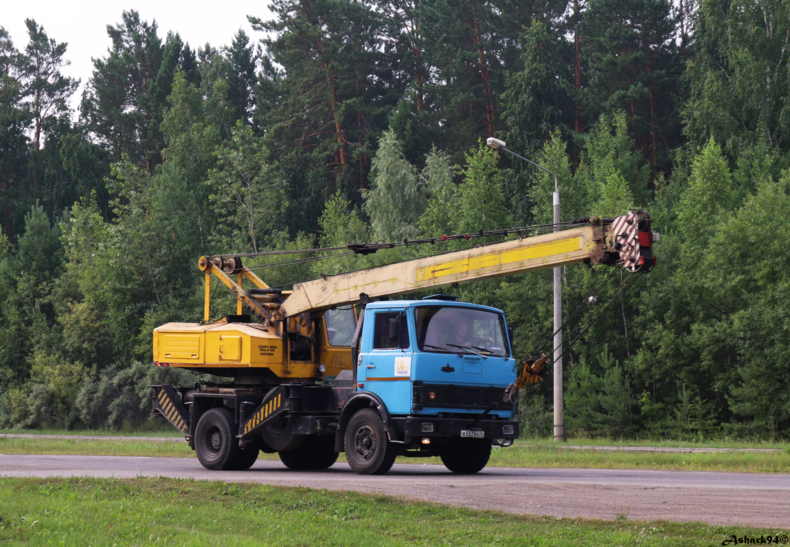 Красноярский край, № В 552 ВХ 24 — МАЗ-533706