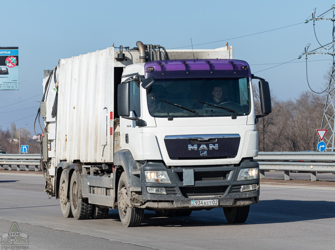 Алматы, № 934 AST 02 — MAN TGS 26.320