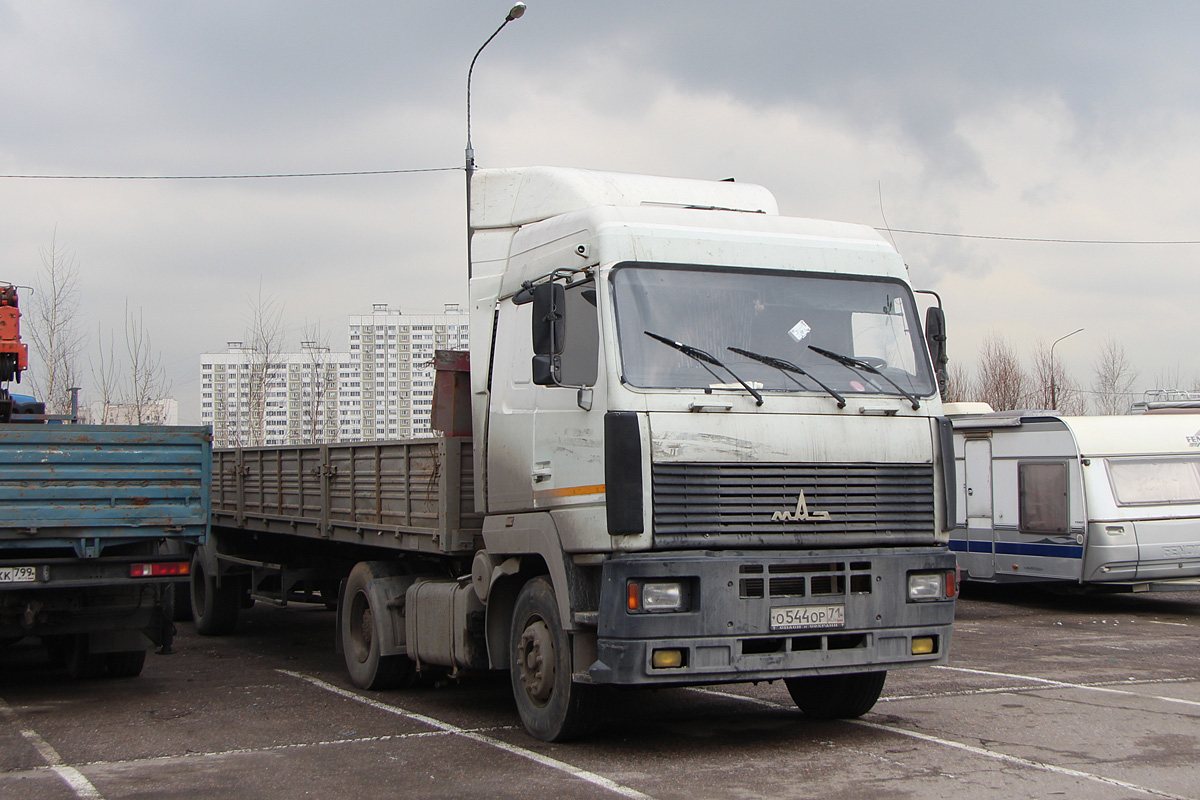 Тульская область, № О 544 ОР 71 — МАЗ-5440A5