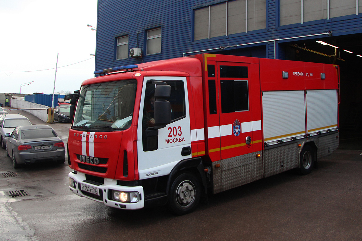 Москва, № Т 555 УТ 77 — IVECO EuroCargo ('2008)