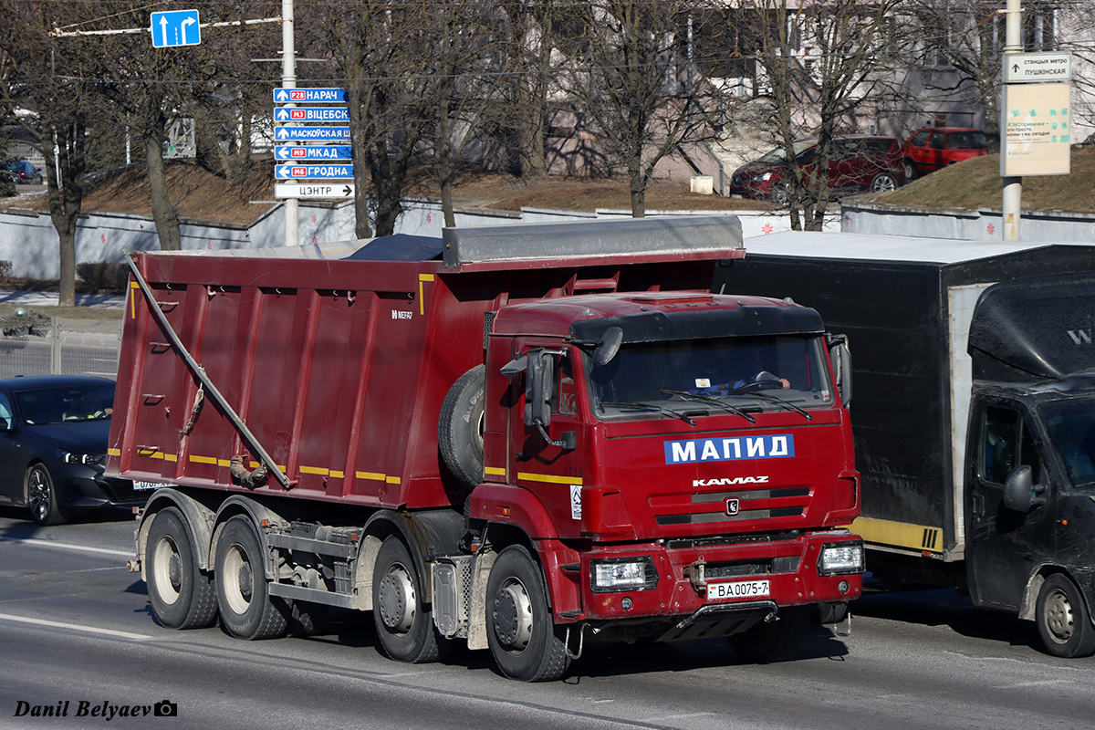Минск, № 1730 — КамАЗ-65201 (общая модель)