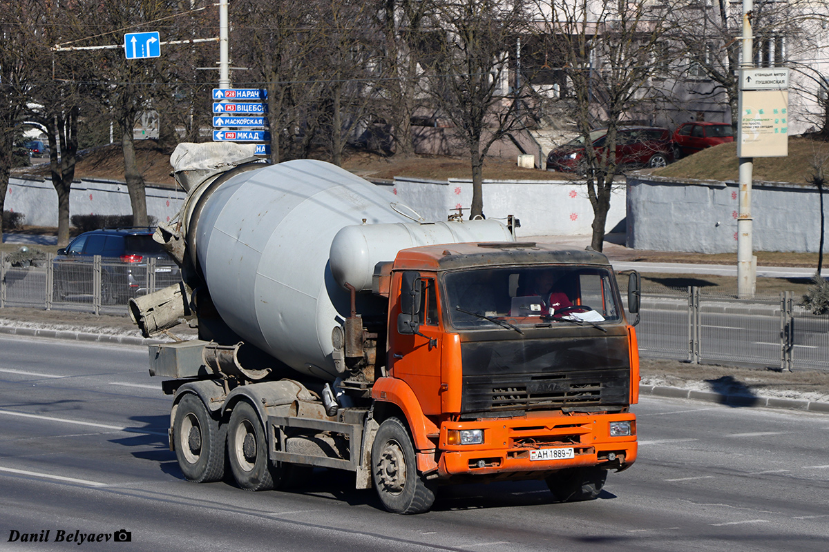 Минск, № АН 1889-7 — КамАЗ-6520 (общая модель)