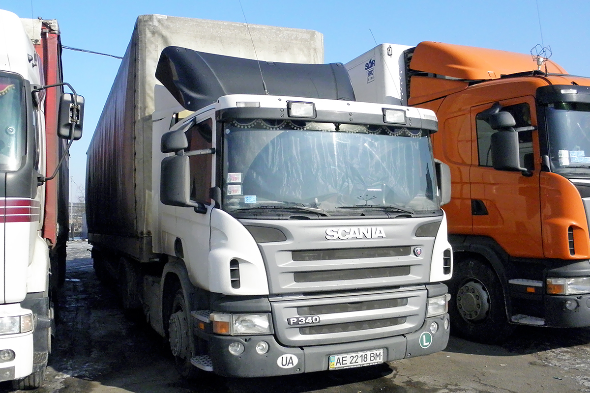 Днепропетровская область, № АЕ 2218 ВМ — Scania ('2004) P340