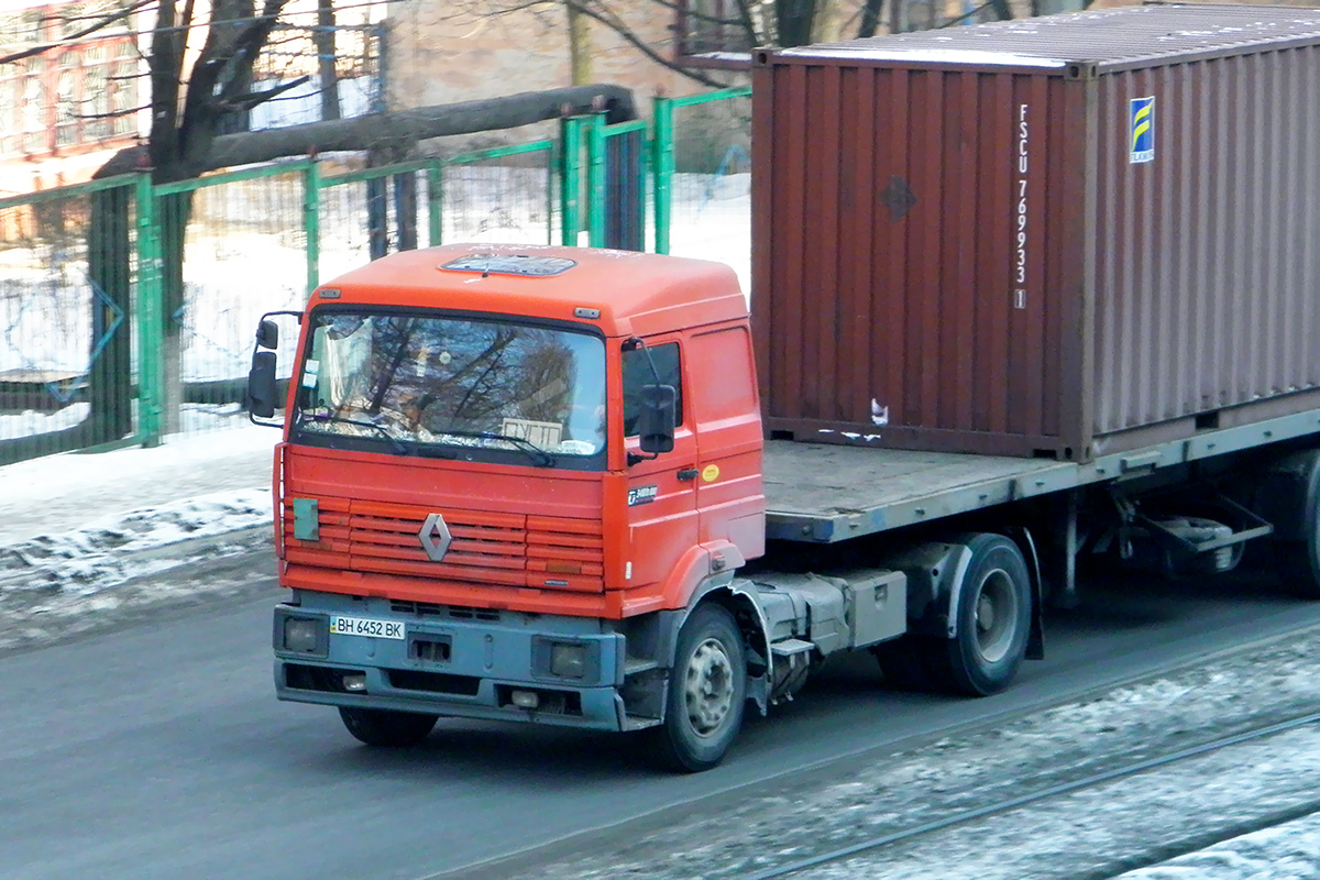 Одесская область, № ВН 6452 ВК — Renault G-Series Manager
