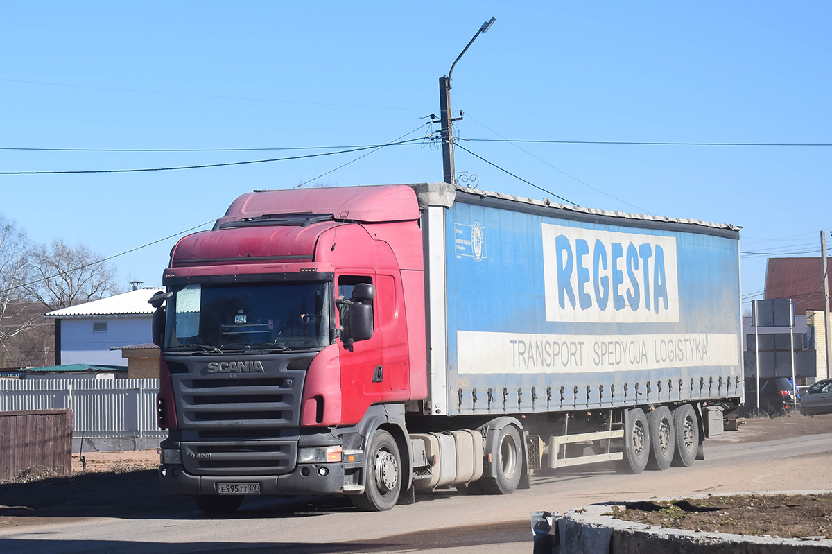 Тверская область, № Е 995 ТТ 69 — Scania ('2004) R420