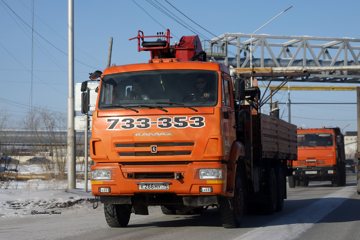 Саха (Якутия), № К 266 МУ 14 — КамАЗ-65111-46
