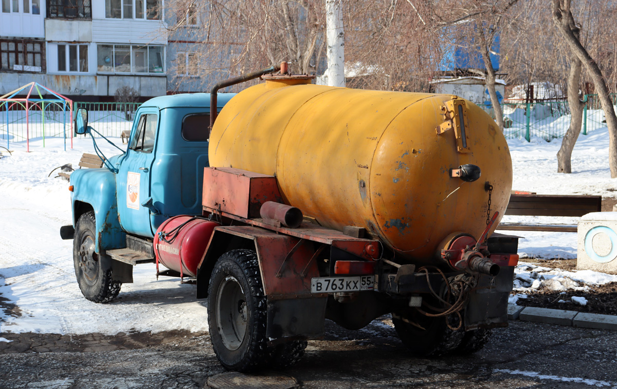 Омская область, № В 763 КХ 55 — ГАЗ-53-19