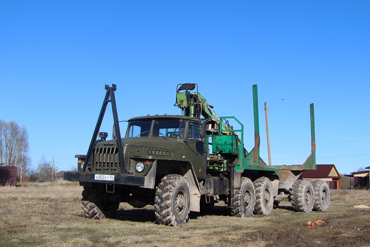 Рязанская область, № А 852 ЕТ 34 — Урал-55571 (55571-10)