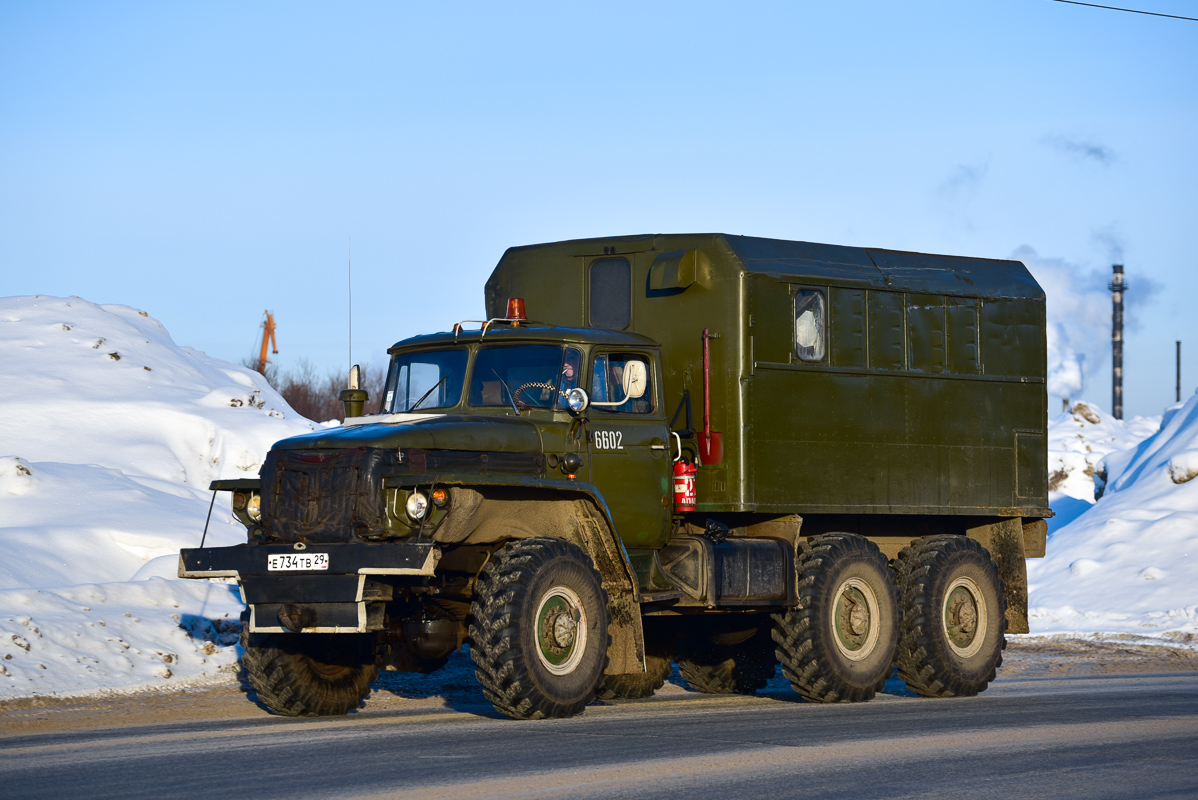 Архангельская область, № 6602 — Урал-375ЕМ