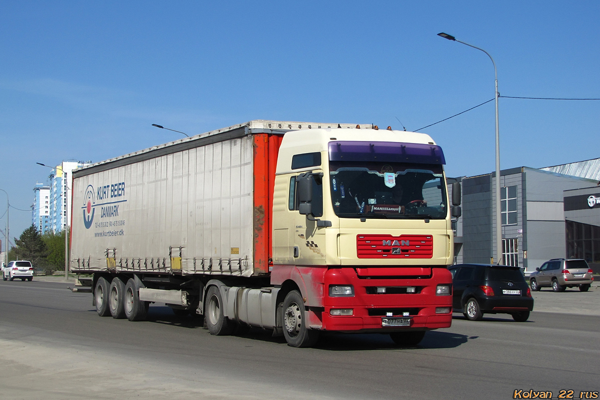 Алтайский край, № Т 077 НА 22 — MAN TGA 18.460