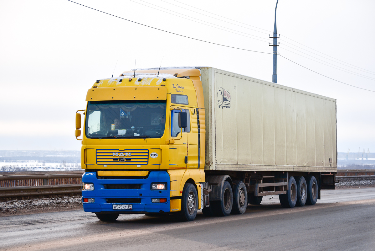 Архангельская область, № Н 545 ХТ 29 — MAN TGA 26.410