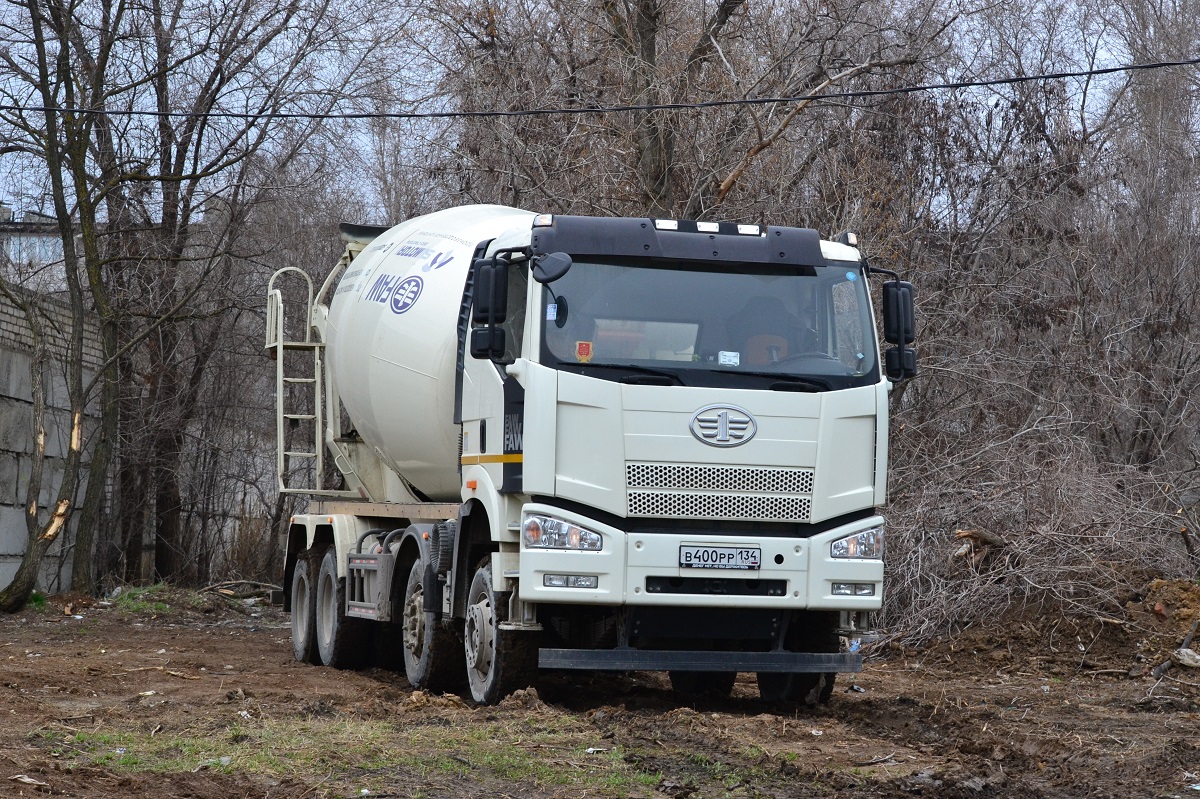 Волгоградская область, № В 400 РР 134 — FAW J6 CA3310