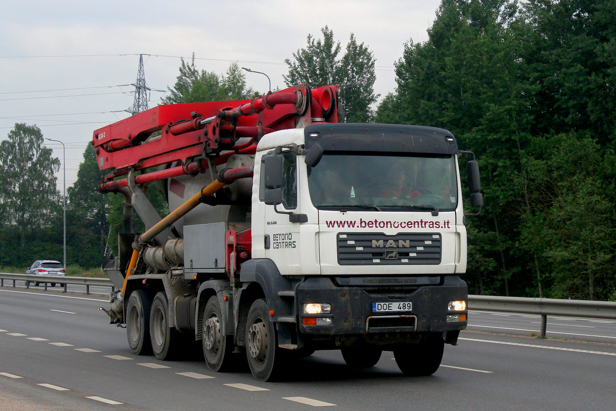 Литва, № DOE 489 — MAN TGA 35.400