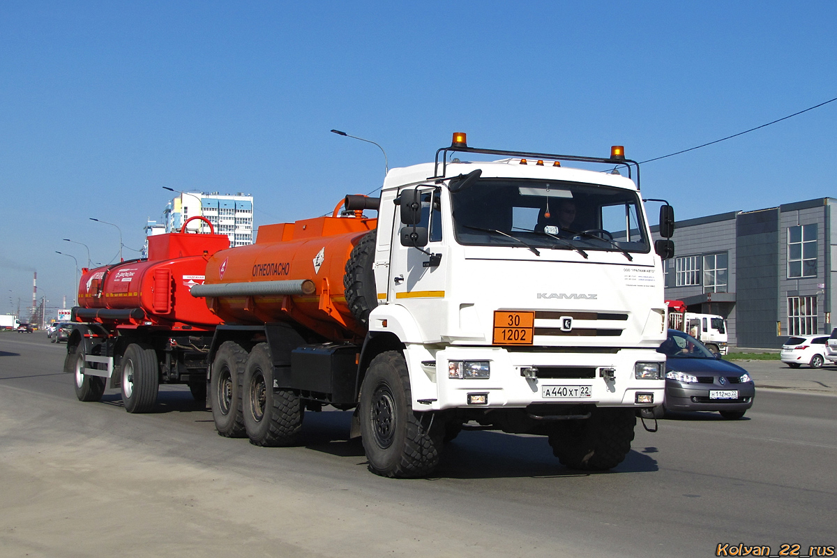 Алтайский край, № А 440 ХТ 22 — КамАЗ-43118-46
