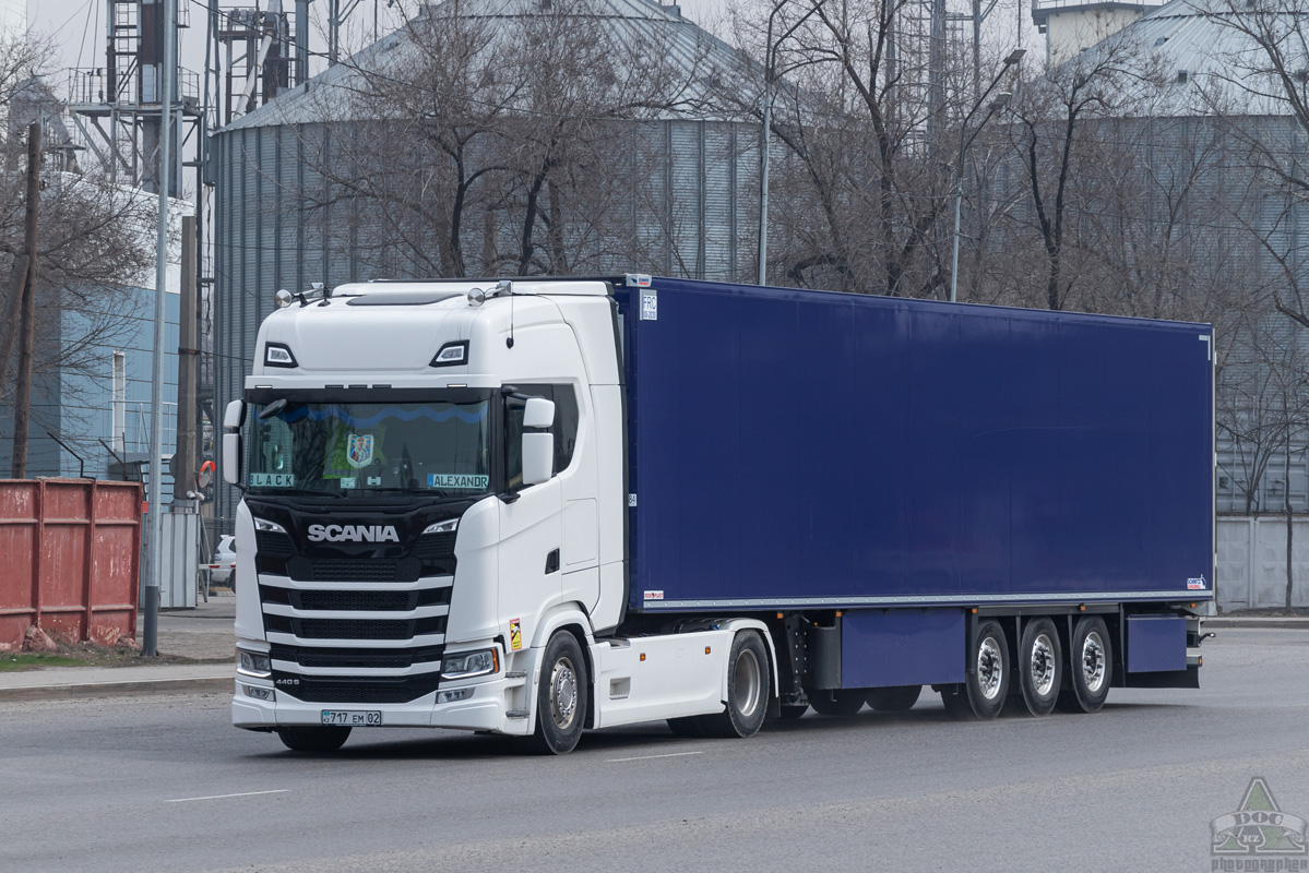 Алматы, № 717 EM 02 — Scania ('2016) S440