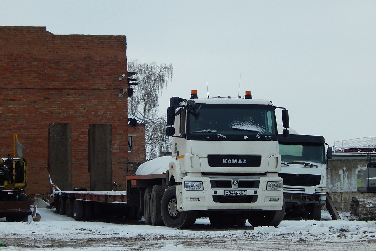 Белгородская область, № Х 844 МХ 31 — КамАЗ-65206-S5(87)