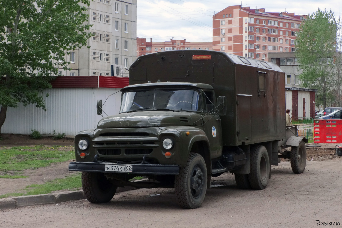Башкортостан, № В 374 КН 02 — ЗИЛ-431410