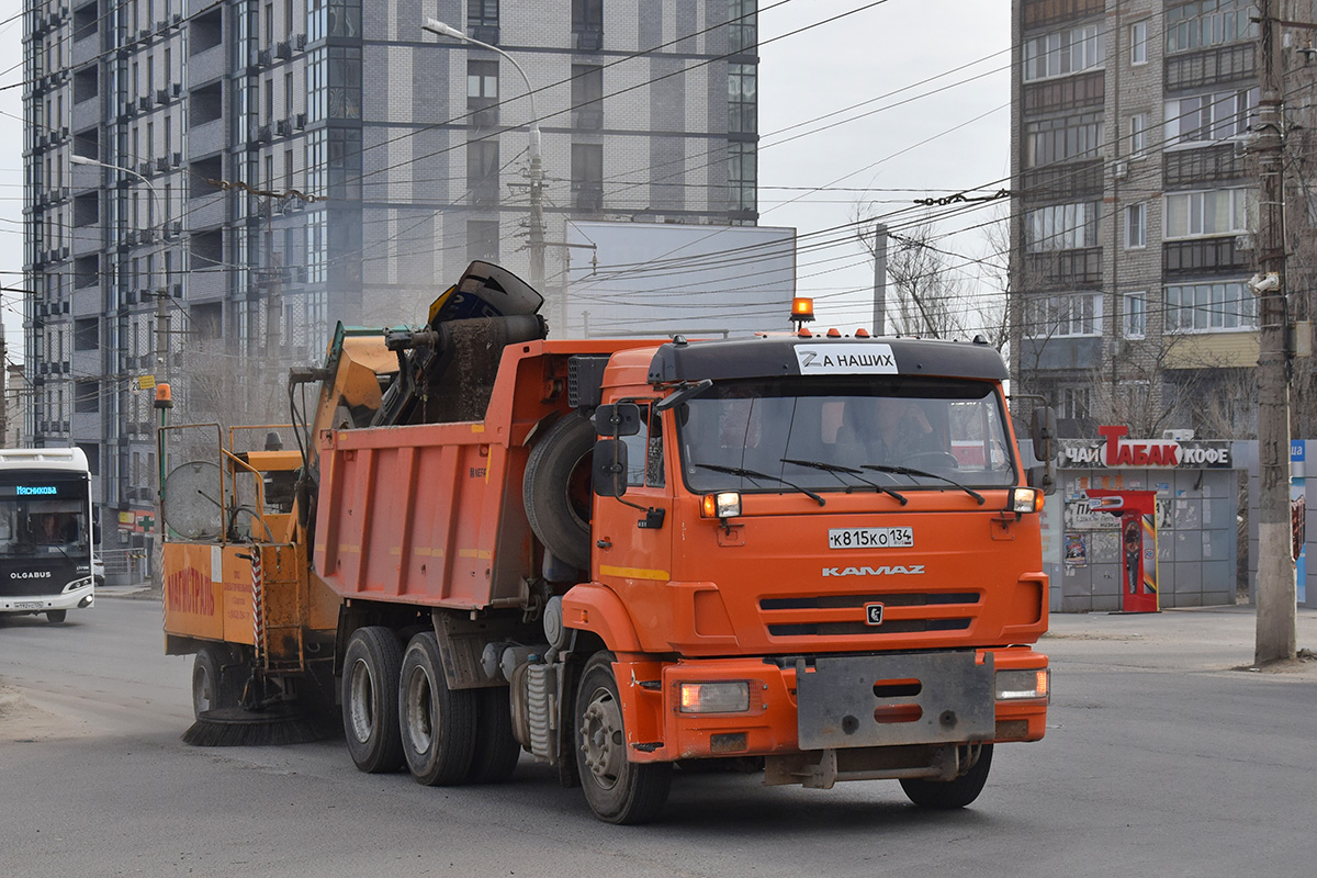 Волгоградская область, № К 815 КО 134 — КамАЗ-65115-50