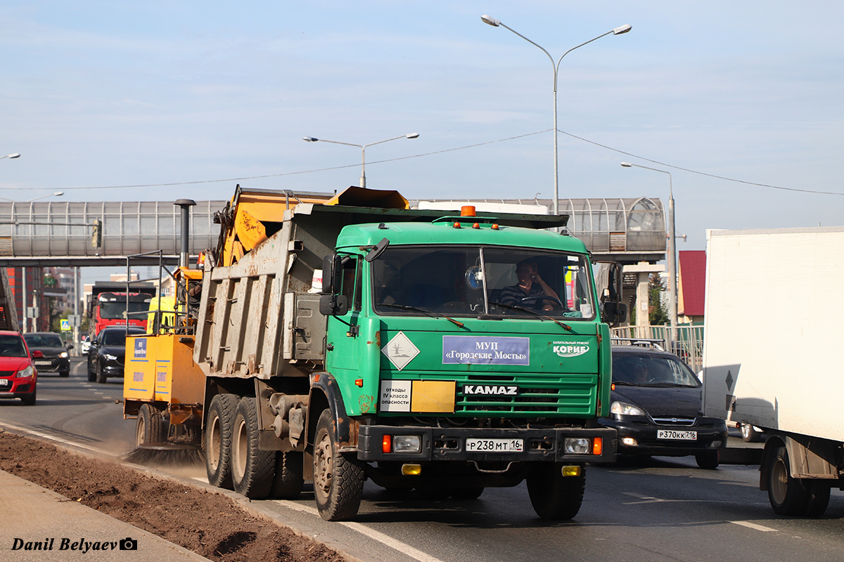 Татарстан, № Р 238 МТ 16 — КамАЗ-65115-01 [65115A]