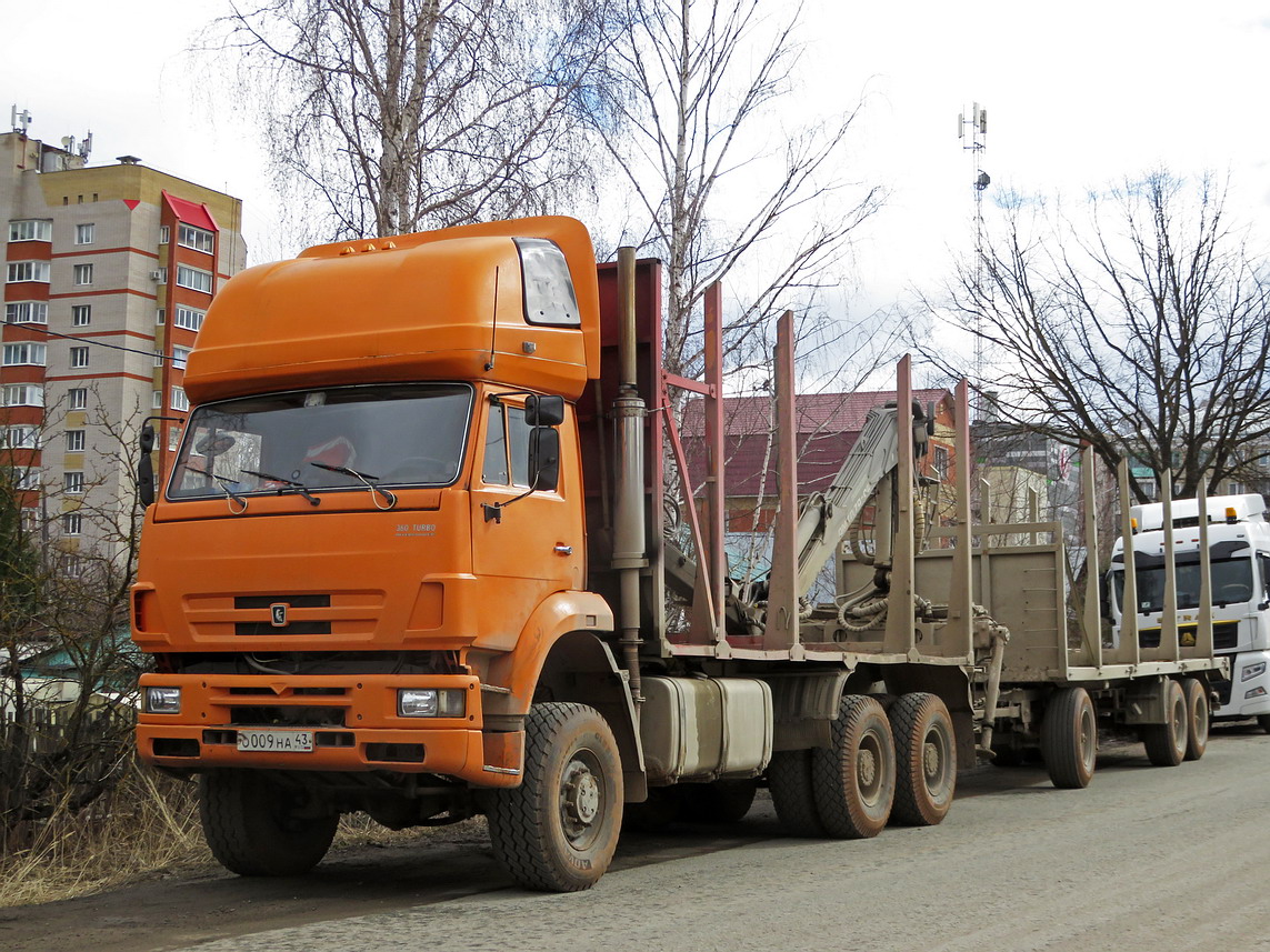 Кировская область, № О 009 НА 43 — КамАЗ-6522 [652200]
