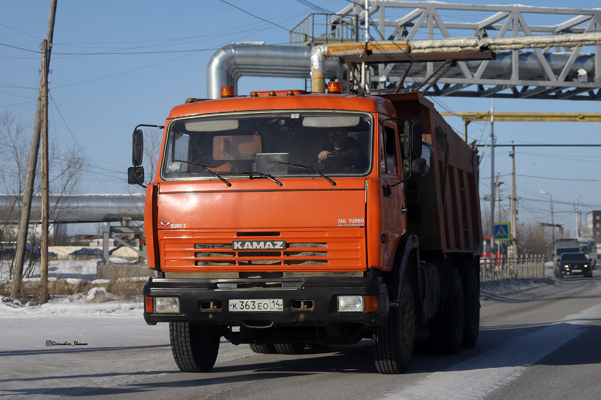 Саха (Якутия), № К 363 ЕО 14 — КамАЗ-65115 [651150]