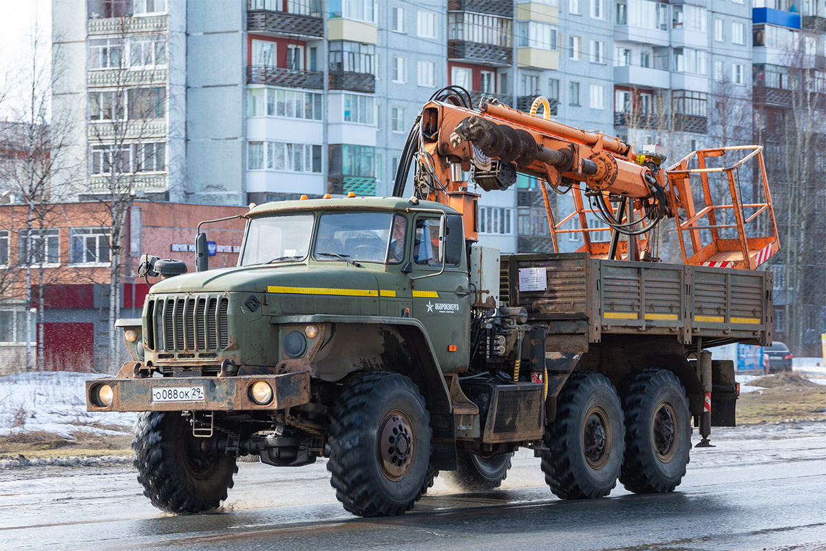 Архангельская область, № О 088 ОК 29 — Урал-4320-41