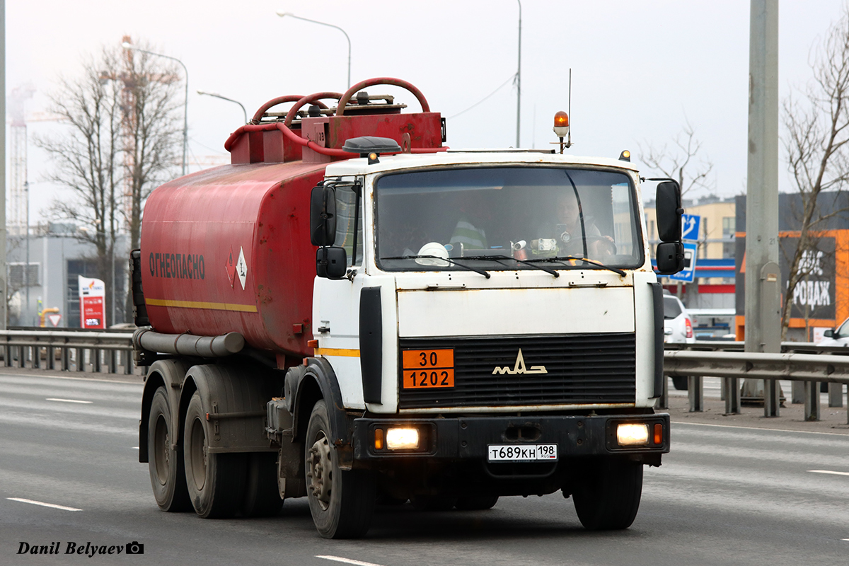 Санкт-Петербург, № Т 689 КН 198 — МАЗ-6303A5