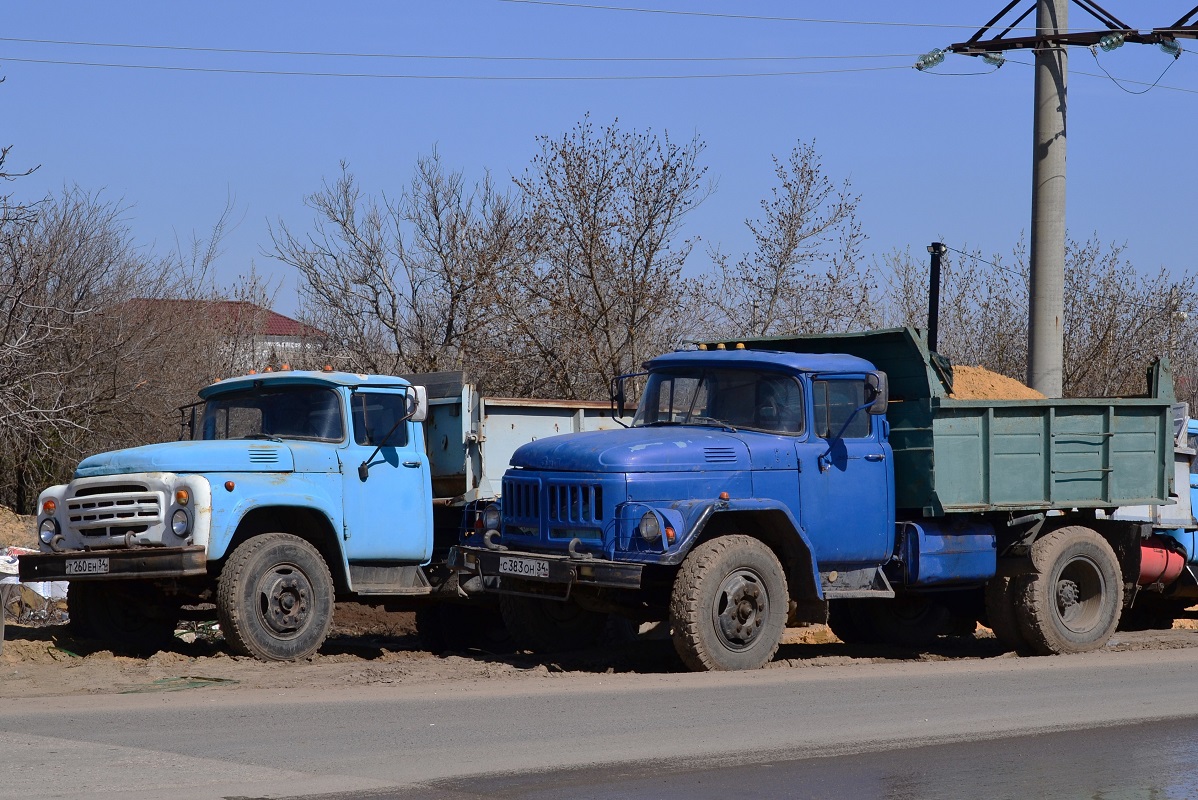 Волгоградская область, № С 383 ОН 34 — ЗИЛ-495810