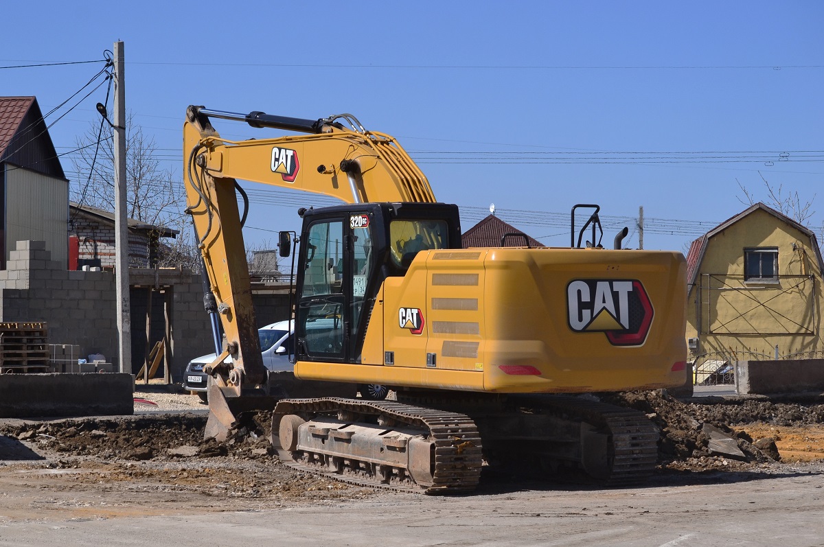Волгоградская область, № 1491 СР 34 — Caterpillar 320