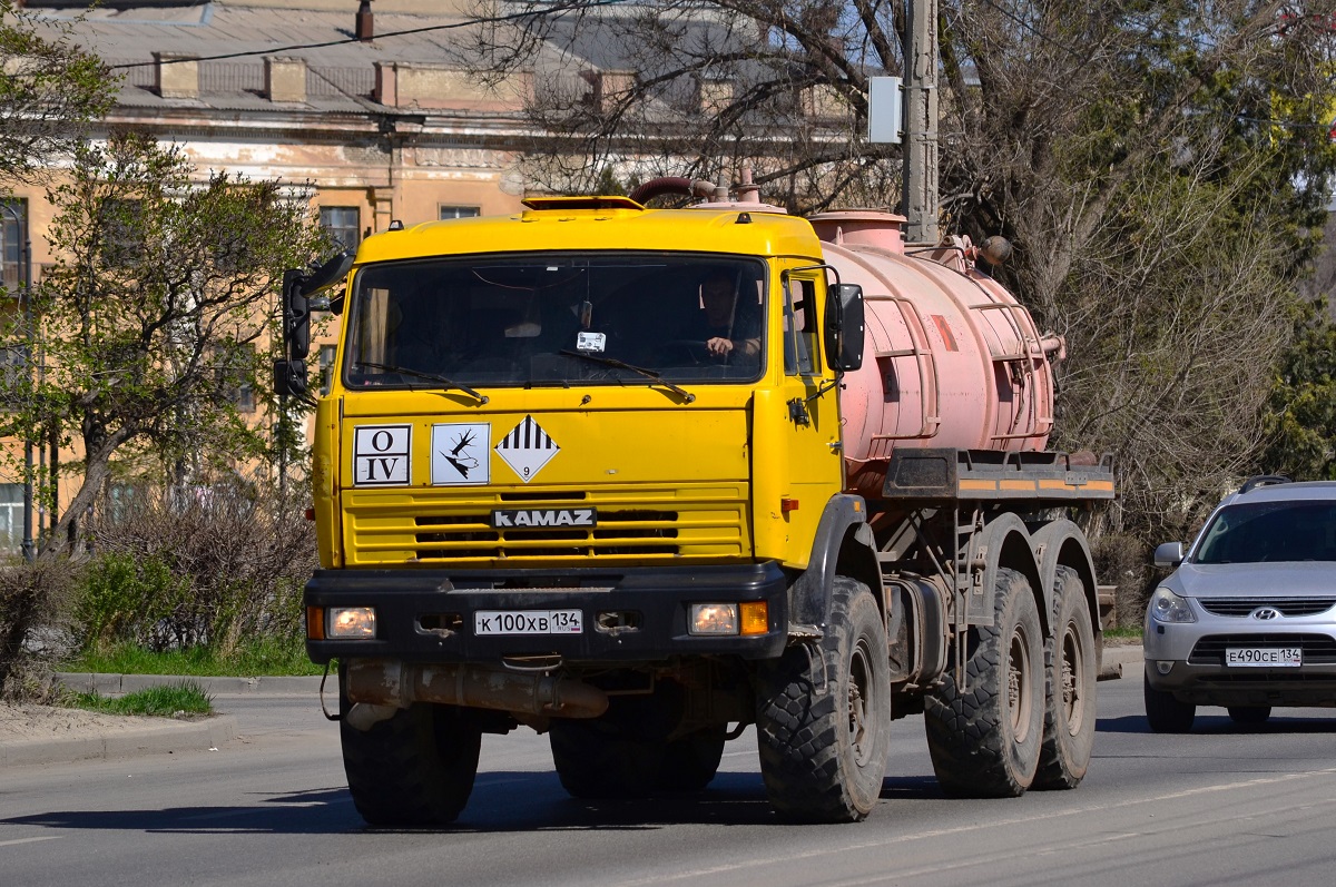 Волгоградская область, № К 100 ХВ 134 — КамАЗ-43118-10 [43118K]