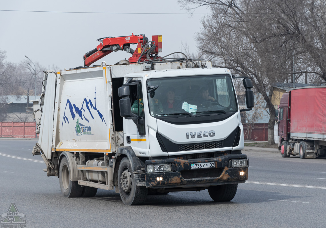 Алматы, № 736 CP 02 — IVECO EuroCargo ('2015)