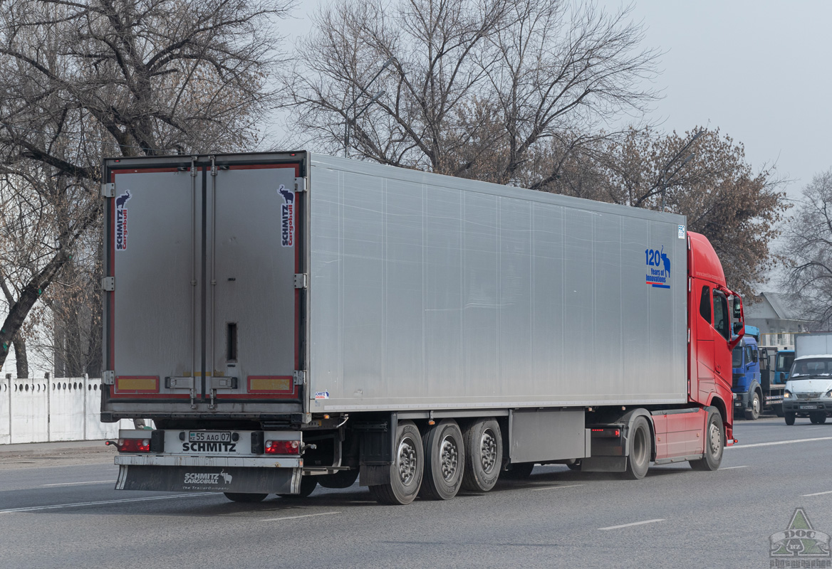 Западно-Казахстанская область, № 55 AAG 07 — Schmitz Cargobull S.KO (SCB*S3B) общ.мод