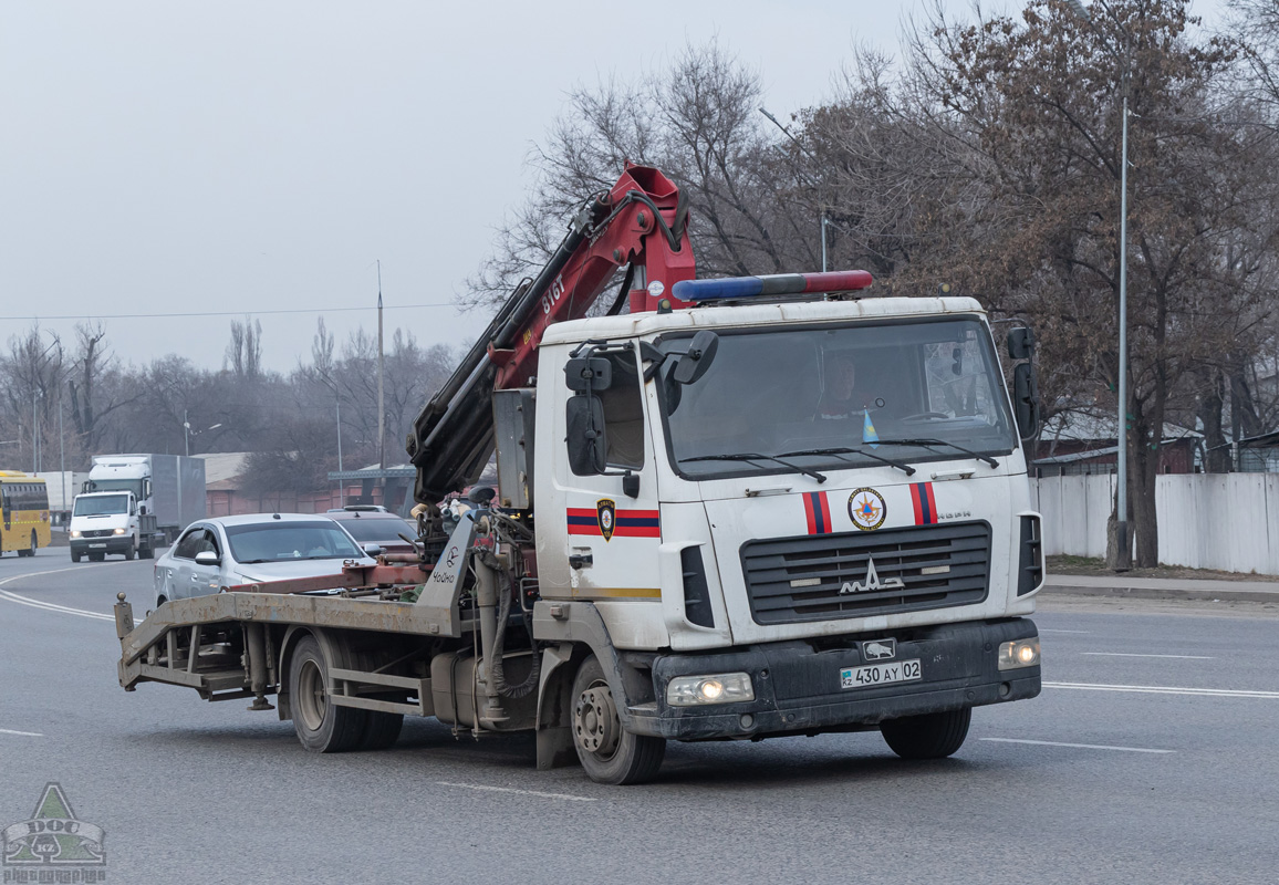 Алматы, № 430 AY 02 — МАЗ-4371P2